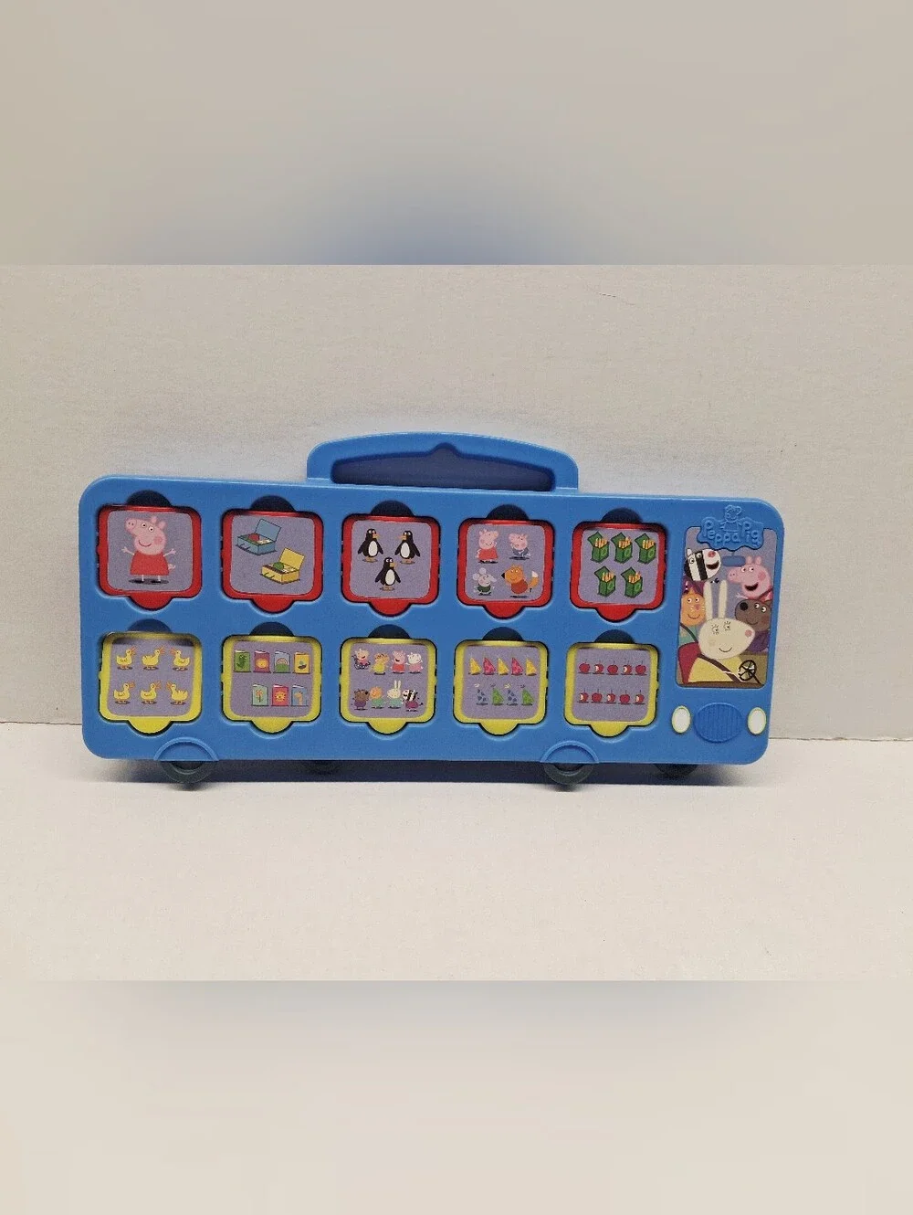 Peppa Pig's Interactive 123 Bus – Numbers 1 to 10 Preschool Counting Toy